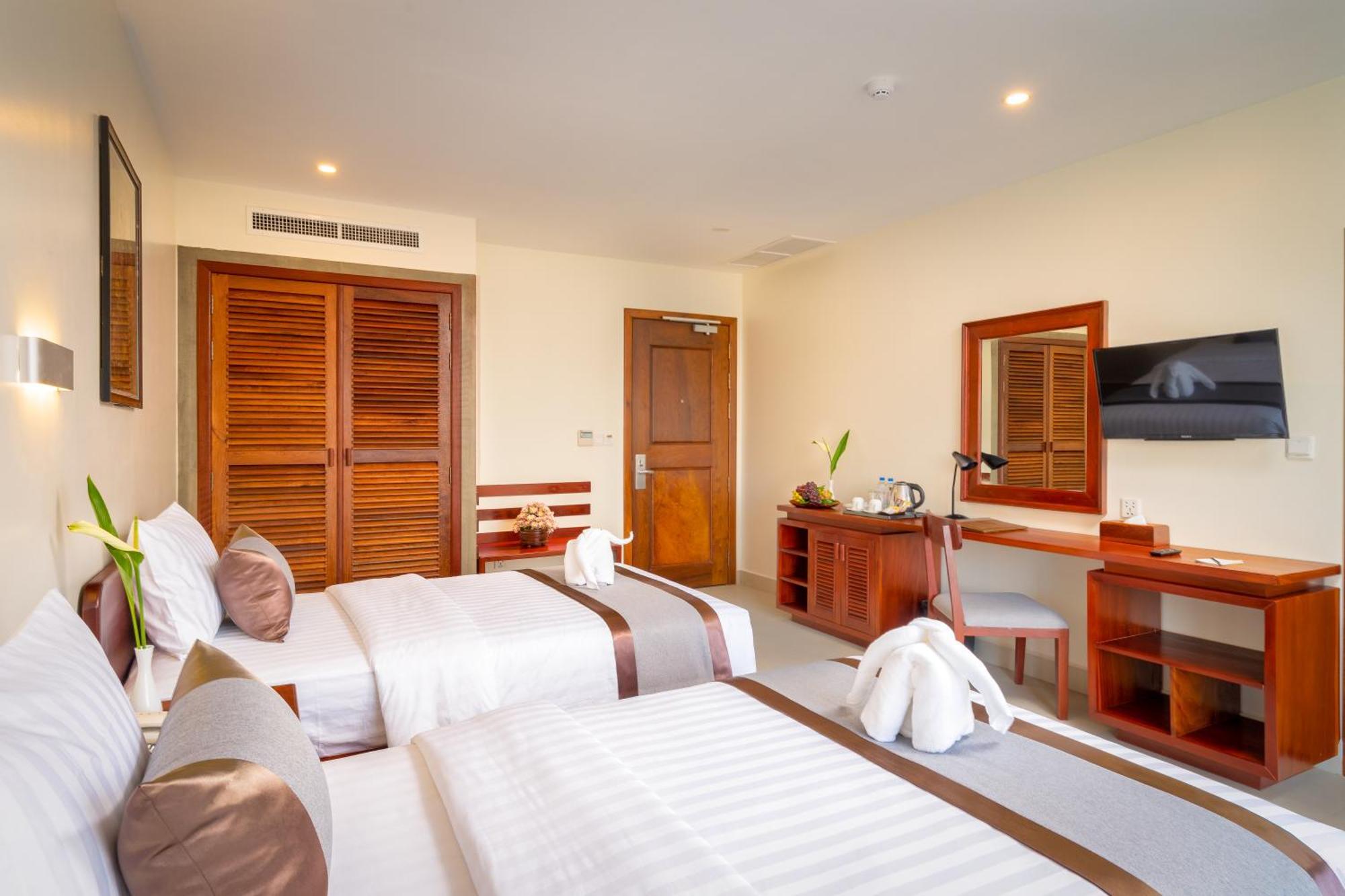 Mony Reach Angkor Hotel Sziemreap Kültér fotó