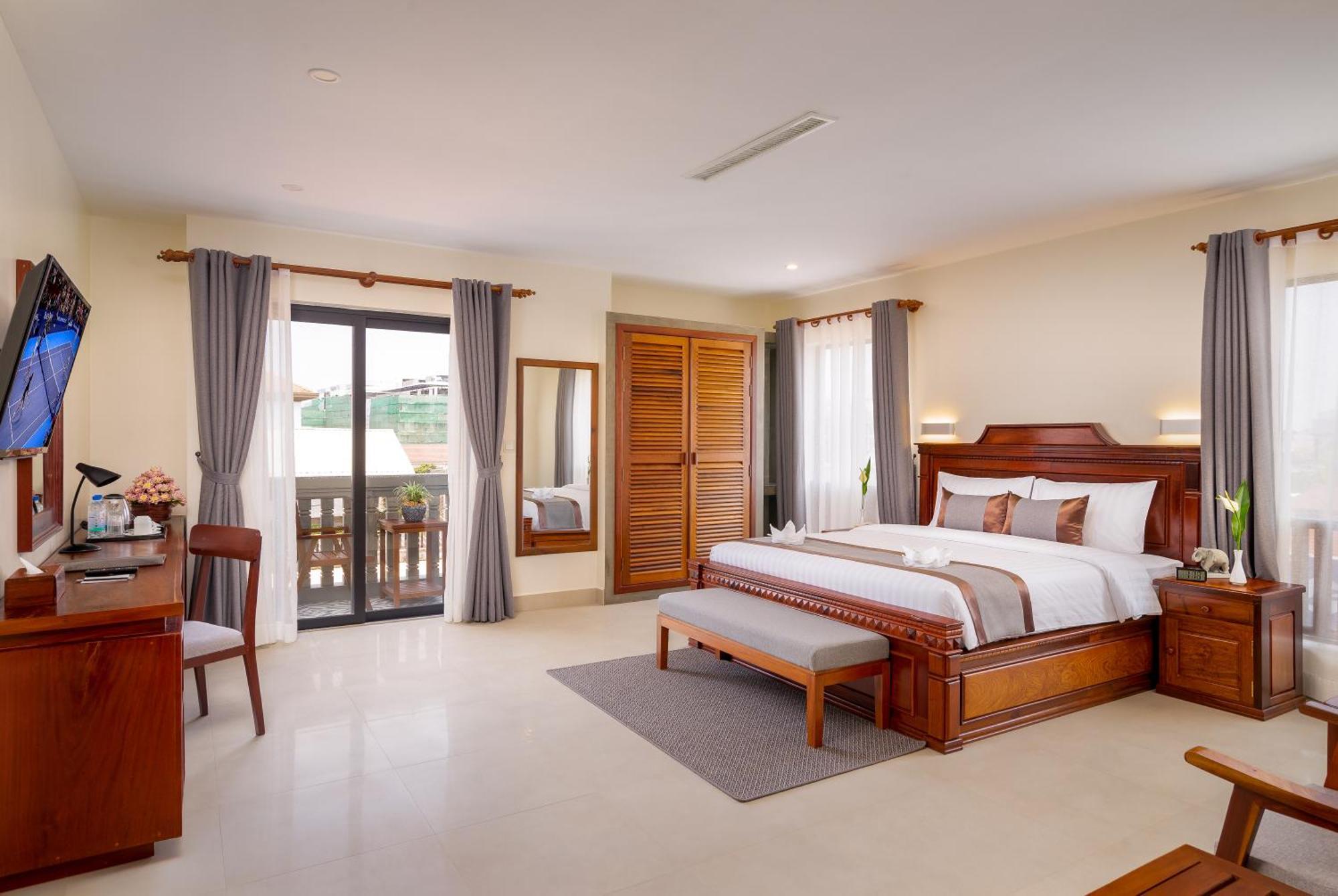 Mony Reach Angkor Hotel Sziemreap Kültér fotó