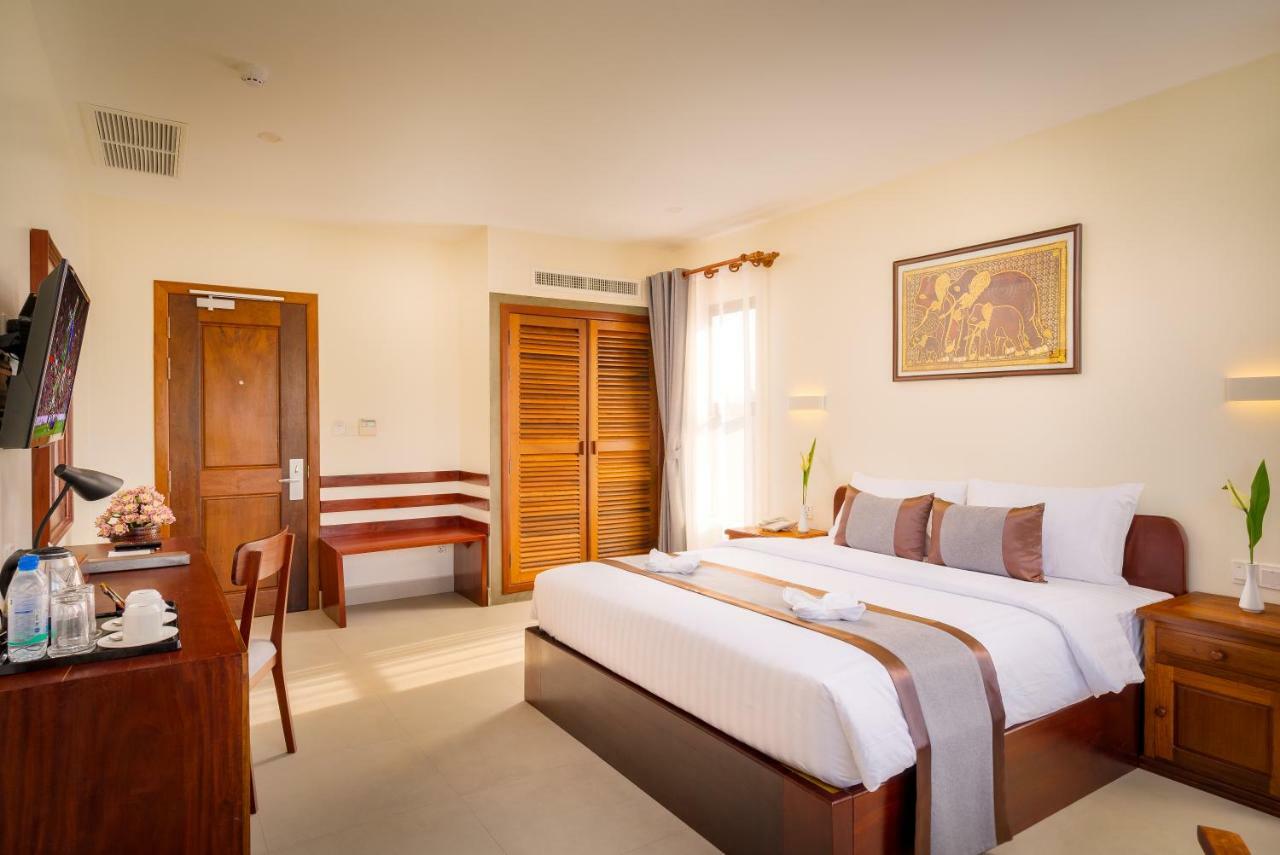 Mony Reach Angkor Hotel Sziemreap Kültér fotó