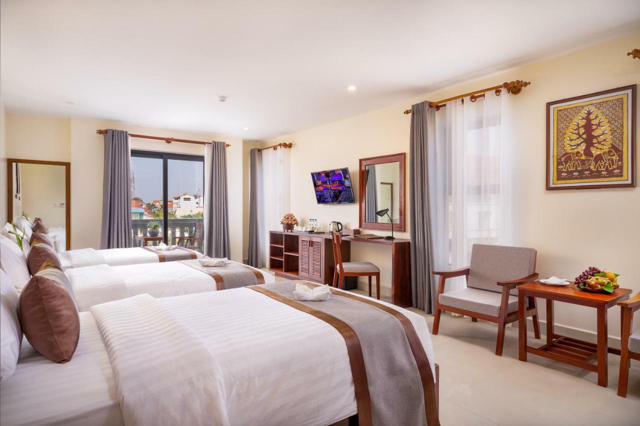 Mony Reach Angkor Hotel Sziemreap Kültér fotó