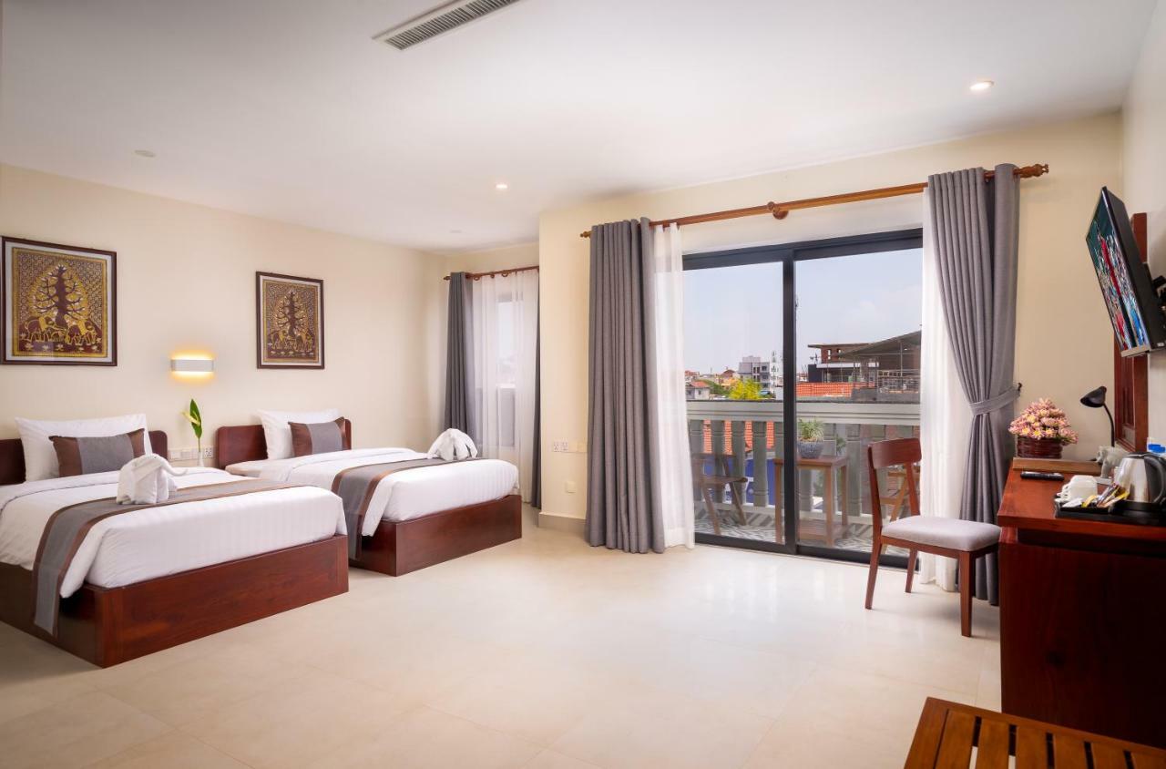 Mony Reach Angkor Hotel Sziemreap Kültér fotó