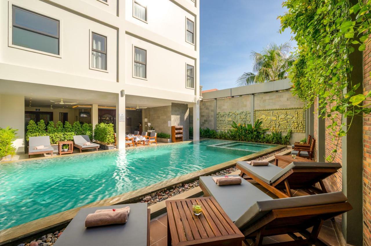 Mony Reach Angkor Hotel Sziemreap Kültér fotó