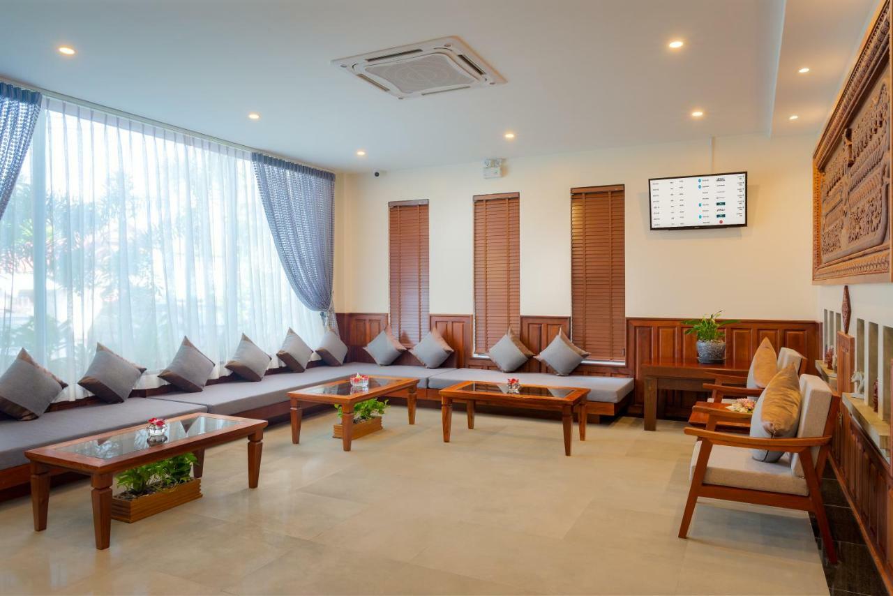 Mony Reach Angkor Hotel Sziemreap Kültér fotó