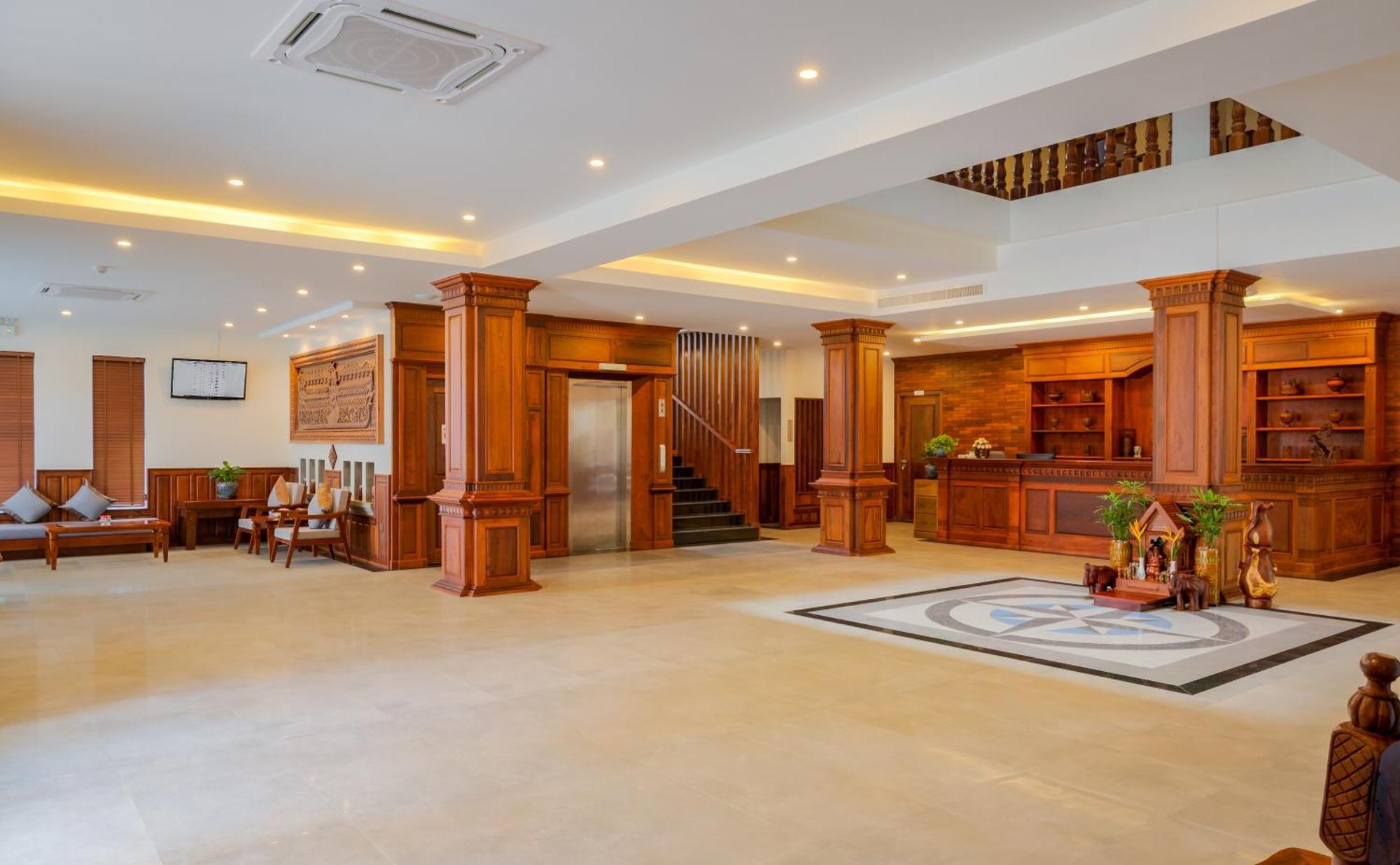 Mony Reach Angkor Hotel Sziemreap Kültér fotó