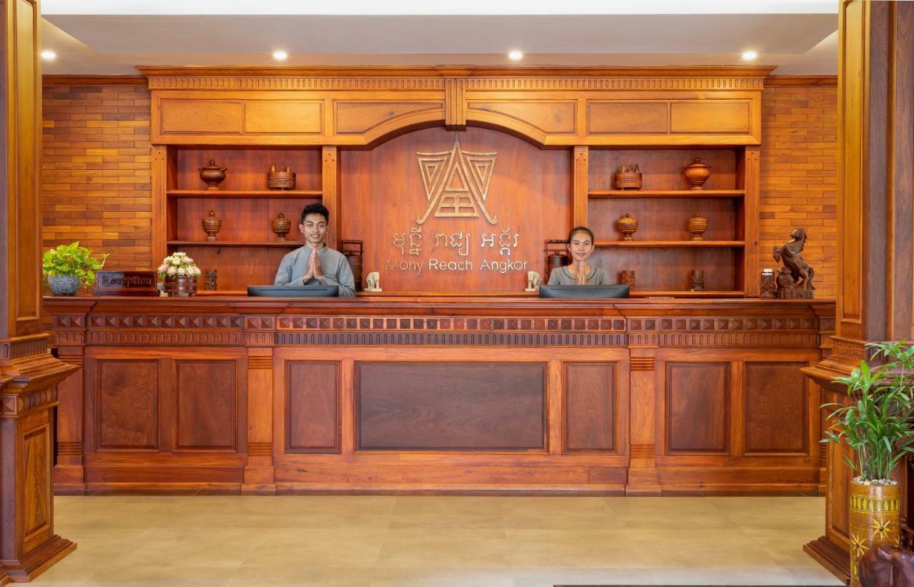Mony Reach Angkor Hotel Sziemreap Kültér fotó