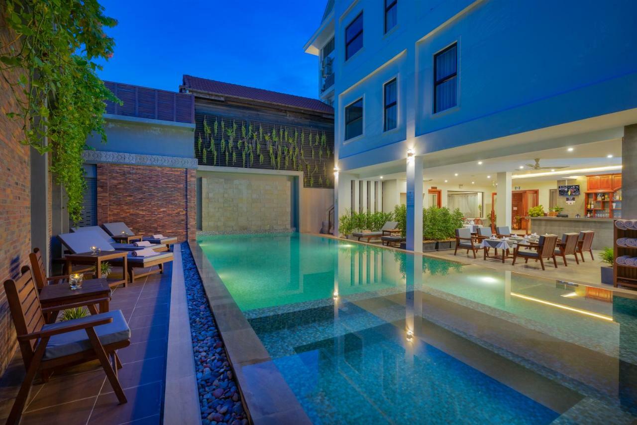Mony Reach Angkor Hotel Sziemreap Kültér fotó